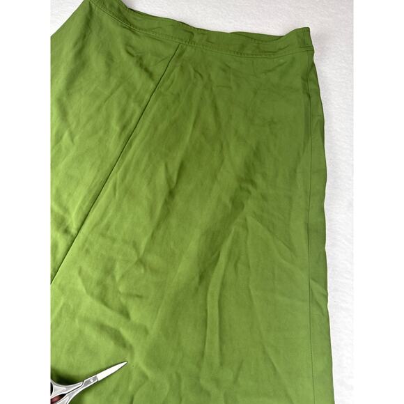 NWT Everlane Japanese goweave swing skirt women’s 10 fig leaf - Picture 6 of 13